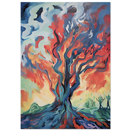 Burning Tree