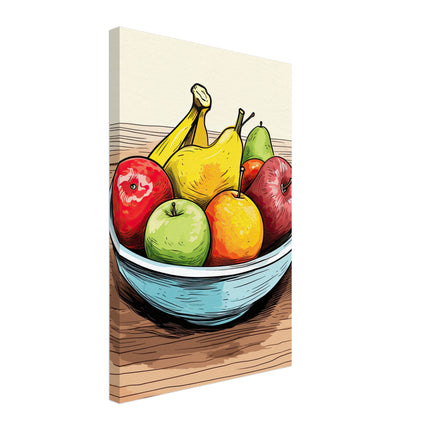 Cartoon Fruit Bowl