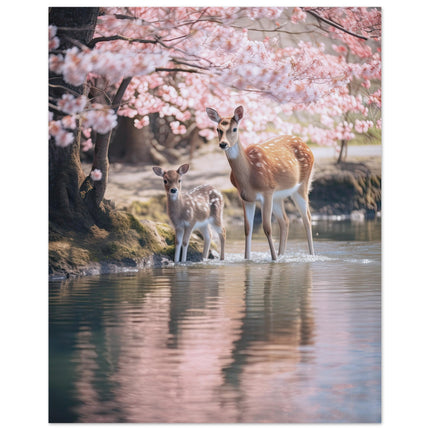 Deer's Water Fun