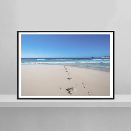 Footsteps On The Beach