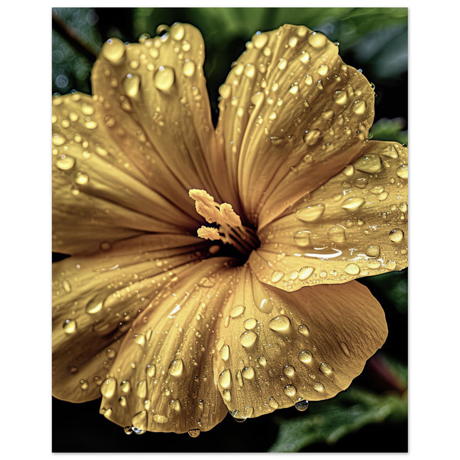 Dew-Kissed Yellow Blooms