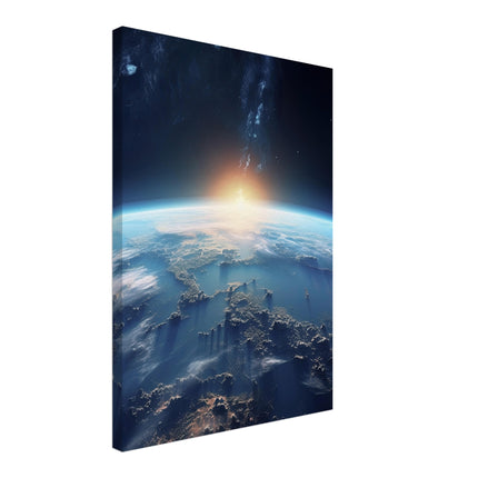 Blue Planet From Space