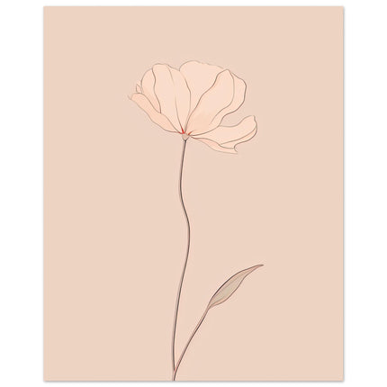 Pastel Pink Flower