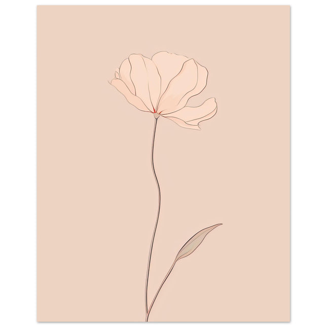 Pastel Pink Flower
