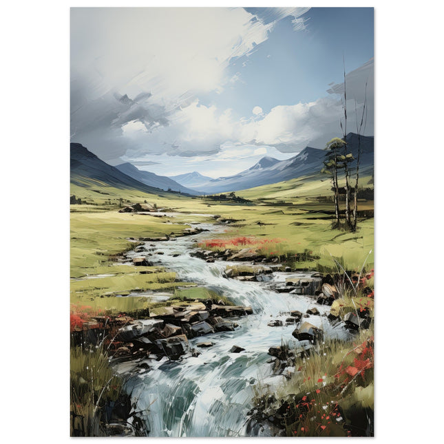 Mountain Meets Stream