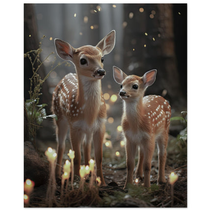 Deer At Night