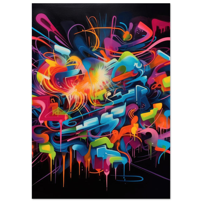 Vibrant Graffiti Art