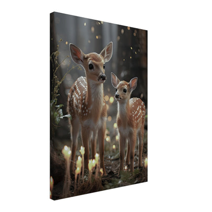 Deer At Night