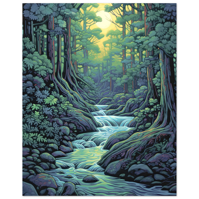 Lush Forest Stream