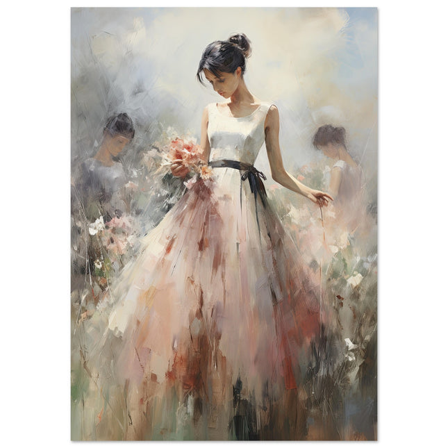 <tc>Frau im Blumenbeet</tc>