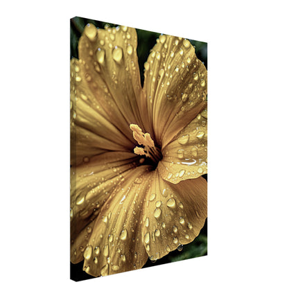 Dew-Kissed Yellow Blooms