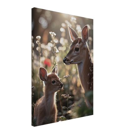 Deer Mom And Baby