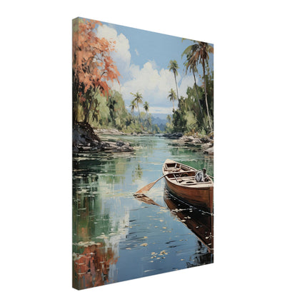 Paddling Through Tropical Nature