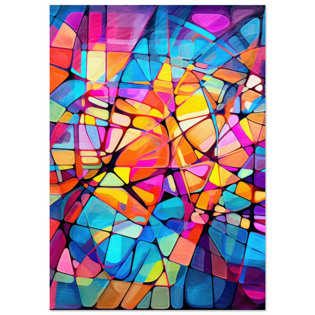 Shattered Vibrant Window