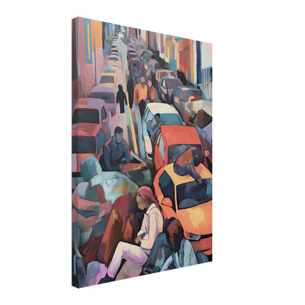 Expressionist Road Block